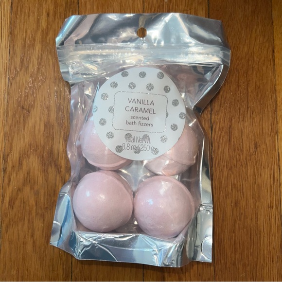 Tri-Coastal Design Vanilla Caramel Bath Fizzers Package of 5. NWT - Picture 1 of 5